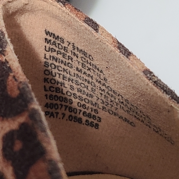LC Lauren Conrad‎ Leopard Print Heels Size 7.5 - Picture 8 of 12